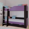 Двухъярусная кровать Астра 2 венге фиолетовый
